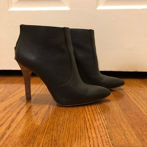 Madewell High-heel Leather Ankle Boot
